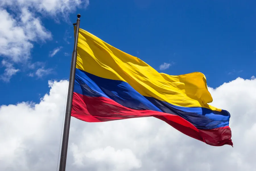 Betsson Group logo and Colombia earthquake relief text